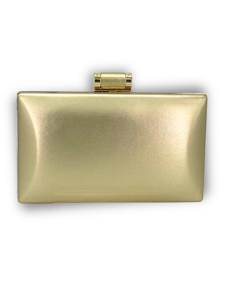 Rectangle Matte Pleather Clutch