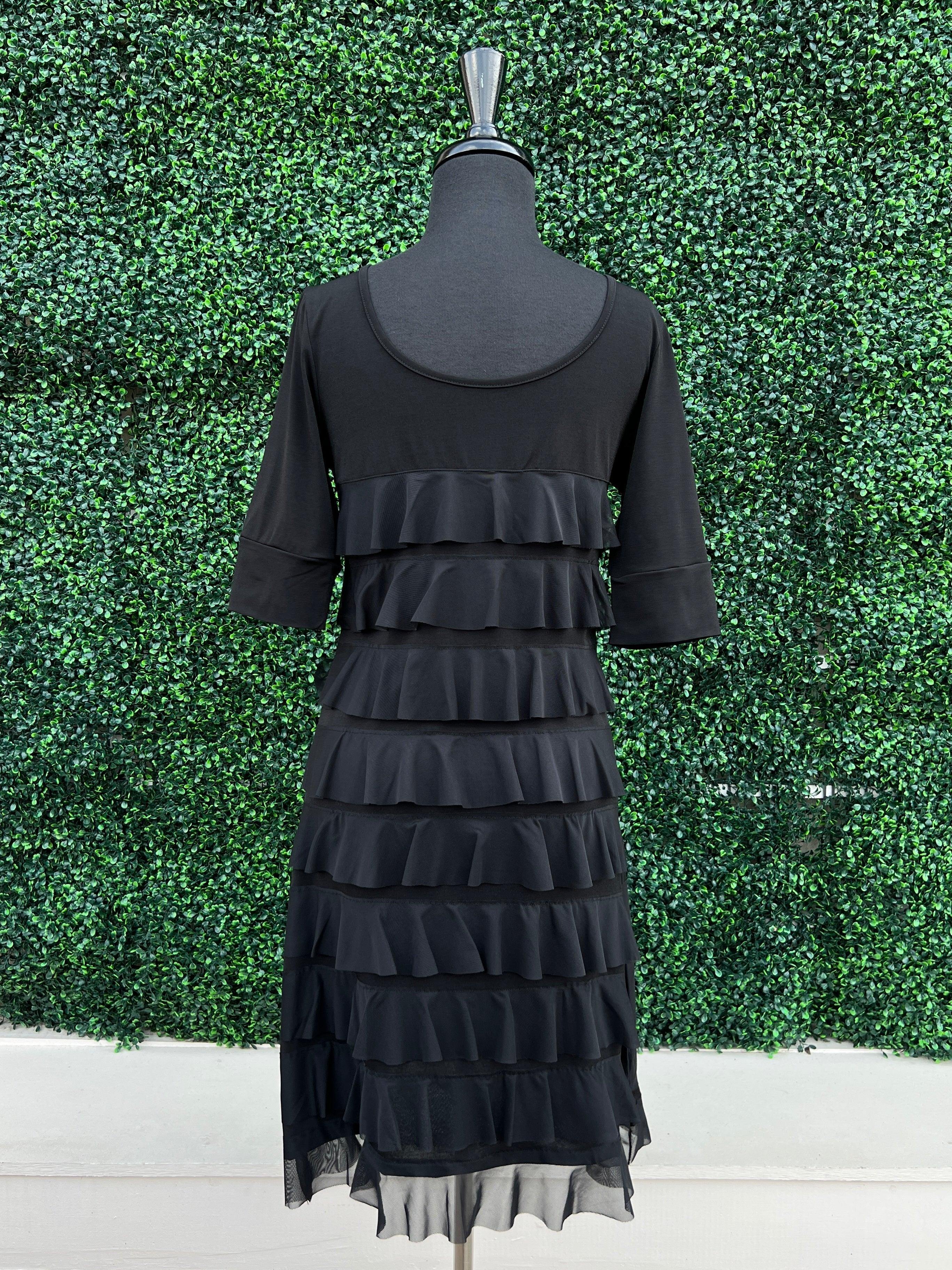 Little Black Cha Cha Dress