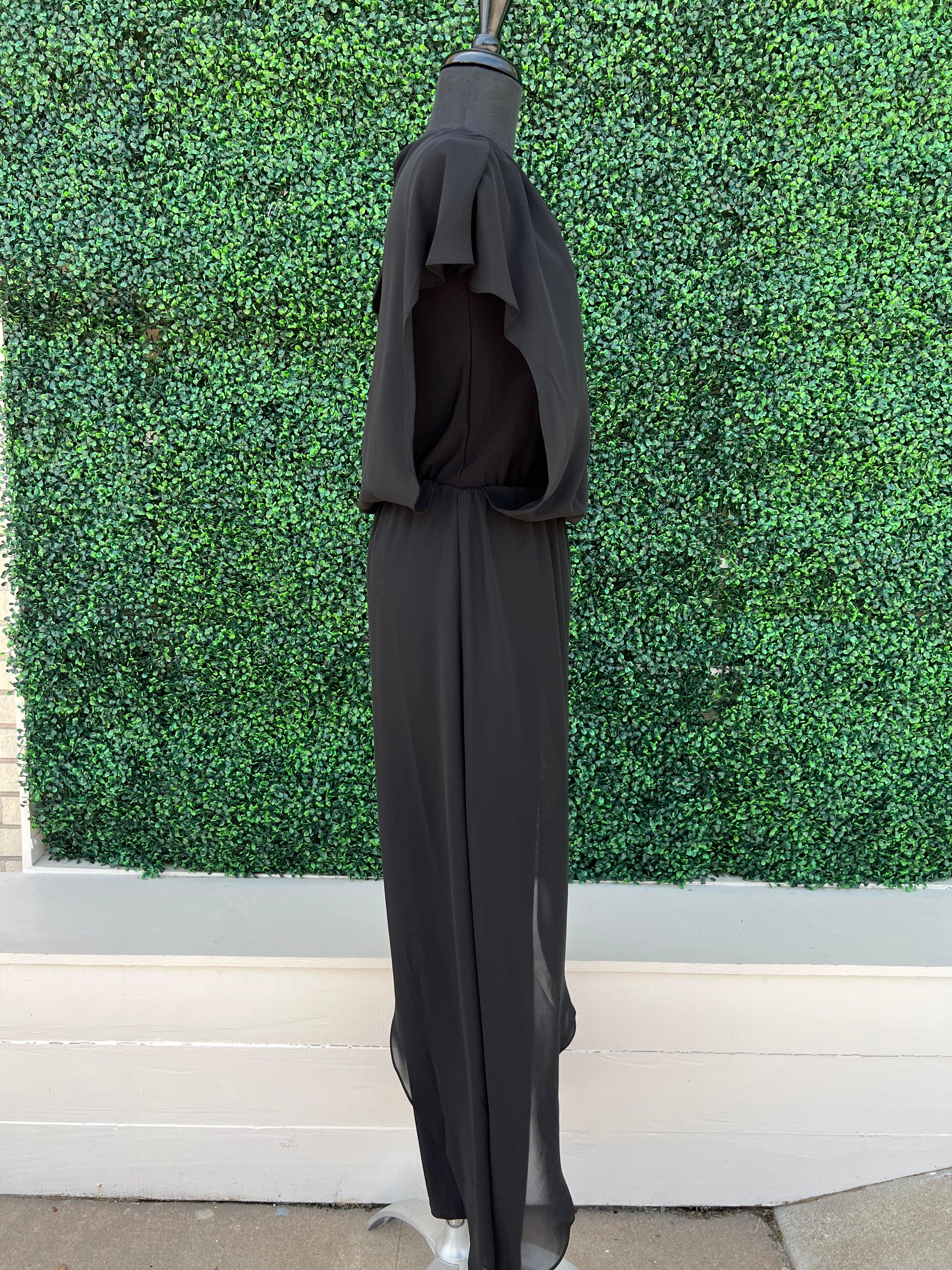 Last tango jumpsuit with best sale chiffon overlay