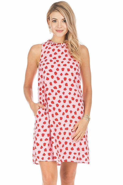 South of France Spotted Dress - Tres Chic Houston